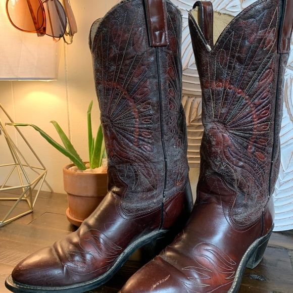 Vintage Men’s/Women’s cowboy boots 👢🦚 - Picture 12 of 16